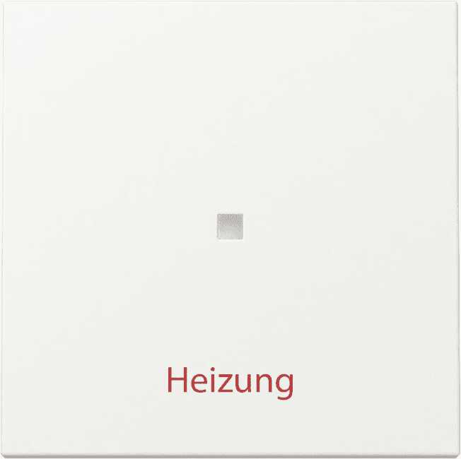 Wippe KF+Heizung Ein/Aus System 55 Reinweiß seidenmatt 367827
