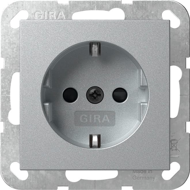 SCHUKO-Steckd.SH o.Kr.SRK System 55 F