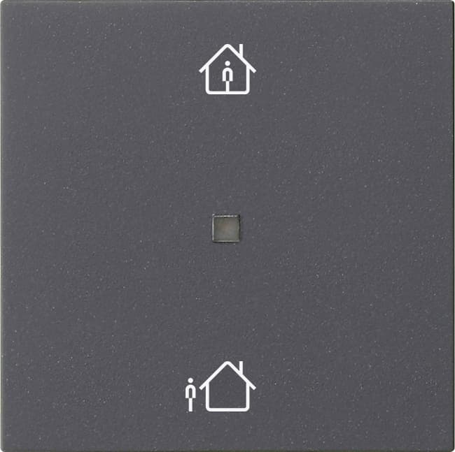 RF Bedienaufsatz 1f Heizmodus KNX System 55 Anthrazit 510628
