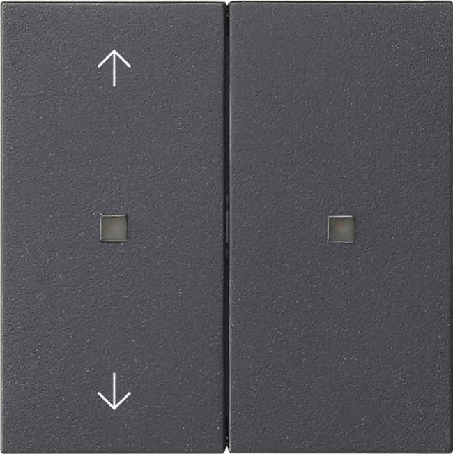 RF Bedienaufsatz 2f Pfeile KNX System 55 Anthrazit 510828