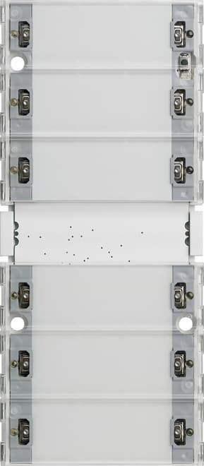 Tastsensor3 Komfort 6fach (3+3) KNX System 55