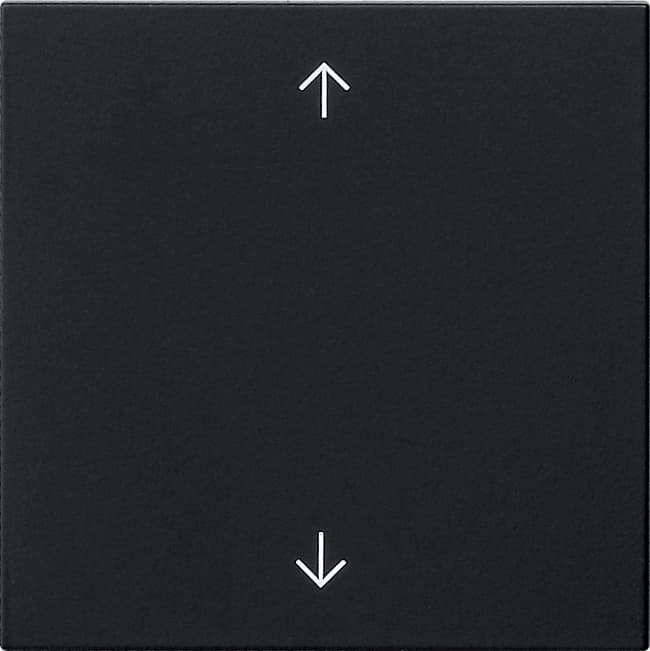 S3000 Bedienaufsatz Pfeile System 55 Schwarz matt (lackiert) 5361005