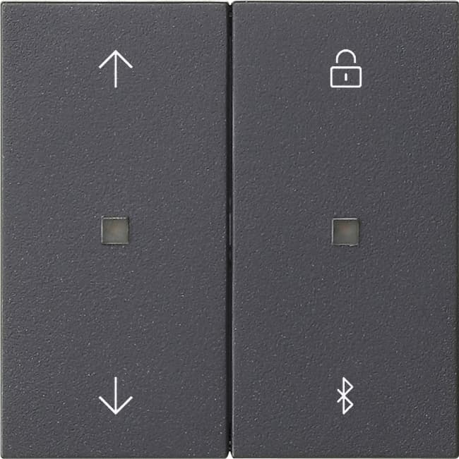 S3000 Jalousie-/Schaltuhr BT Pfeile System 55 Anthrazit 536728