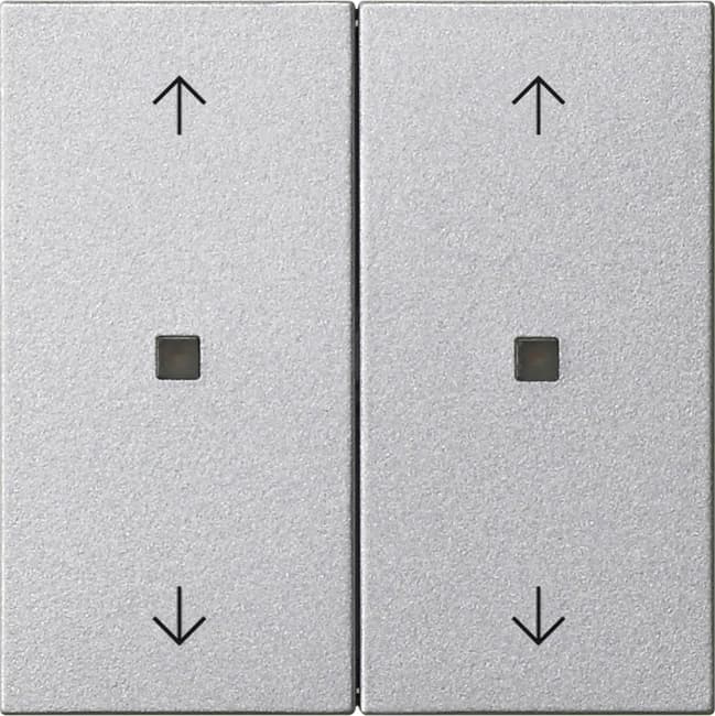 Wippe 2fach Pfeile KF System 55 Farbe Alu 538626