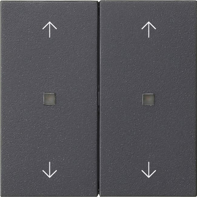 Wippe 2fach Pfeile KF System 55 Anthrazit 538628