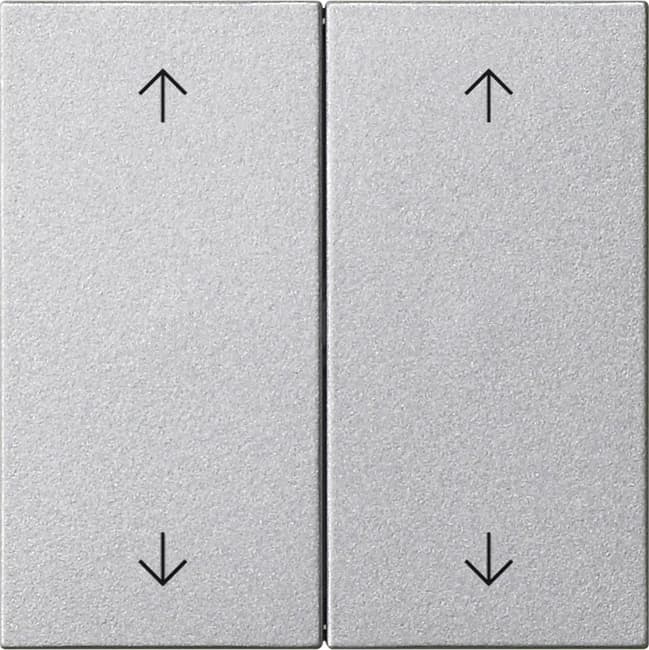 Wippe 2fach Pfeile System 55 Farbe Alu 538726