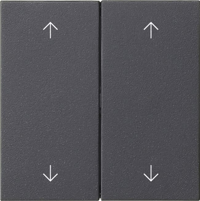 Wippe 2fach Pfeile System 55 Anthrazit 538728