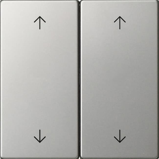 Wippe 2fach Pfeile System 55 Edelstahl 5387600