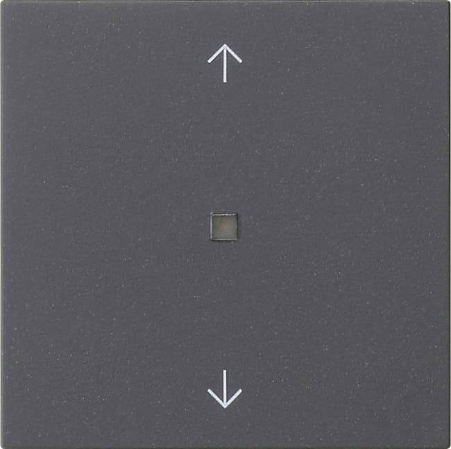 Wippe 1fach Pfeile KF System 55 Anthrazit 538828