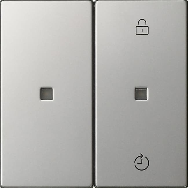 eNet Funk Bedienaufsatz Memory System 55 Edelstahl 5493600