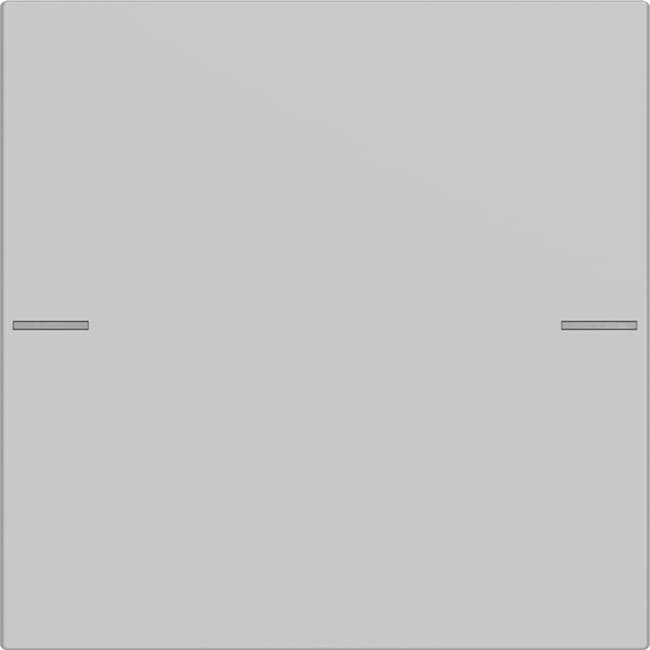 Wippenset 1fach Tastsensor4 System 55 Grau matt (lackiert) 5751015