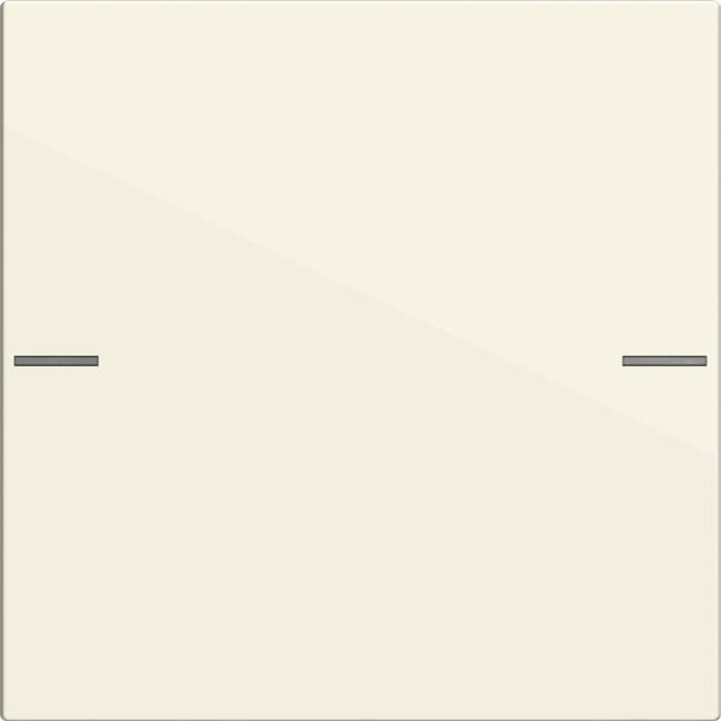 Wippenset 1fach Tastsensor4 System 55 Cremeweiß glänzend 575101