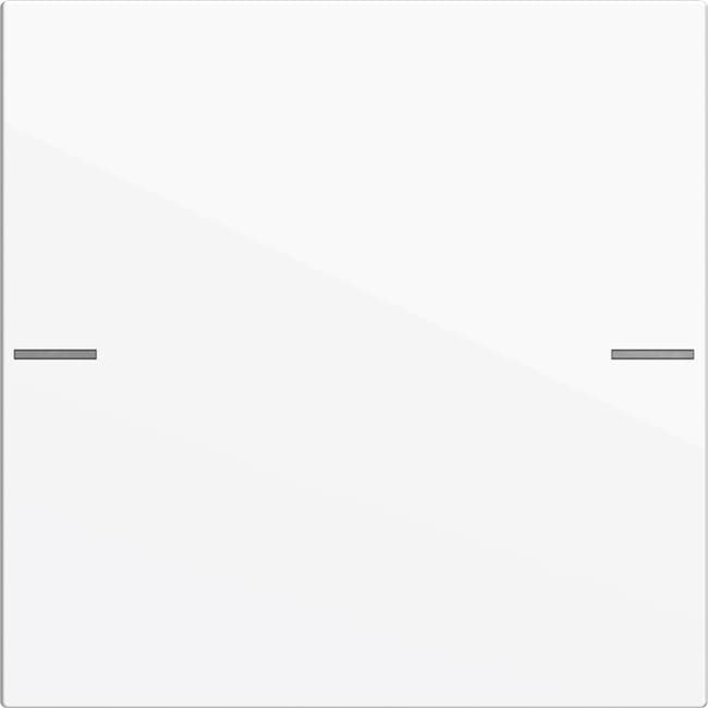 Wippenset 1fach Tastsensor4 System 55 Reinweiß glänzend 575103