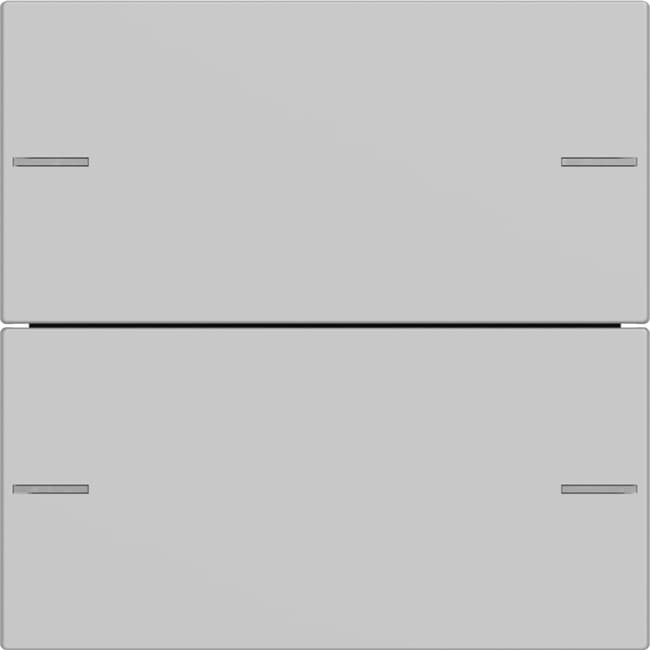 Wippenset 2fach Tastsensor4 System 55 Grau matt (lackiert) 5752015