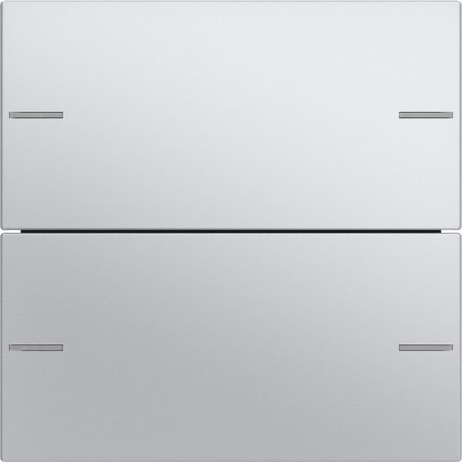 Wippenset 2fach Tastsensor4 System 55 Farbe Alu 575226