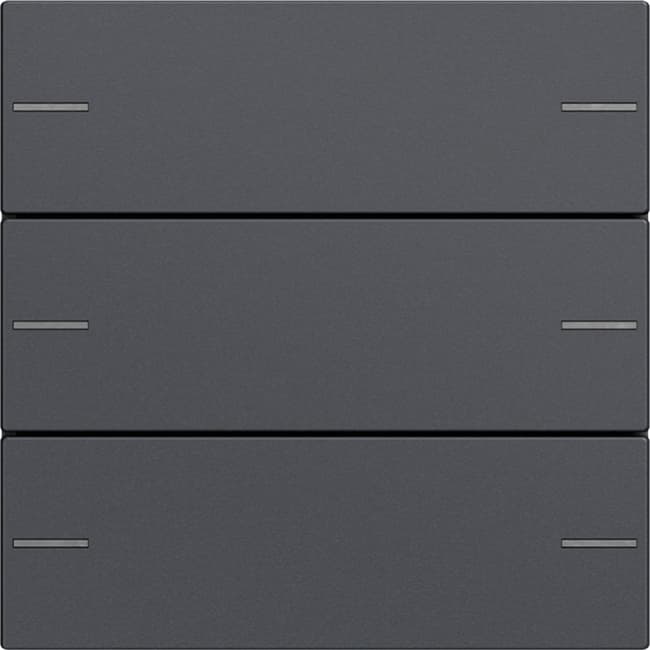 Wippenset 3fach Tastsensor4 System 55 Anthrazit 575328