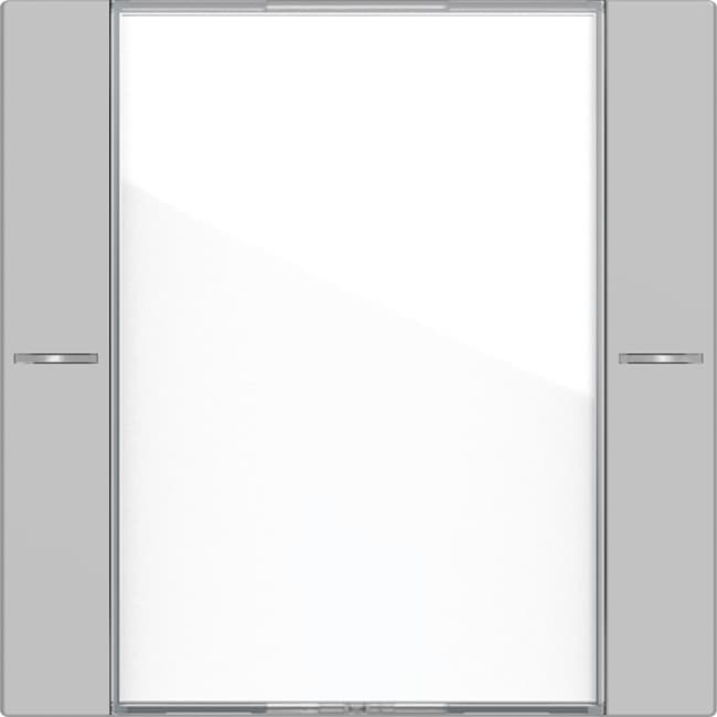 Wippenset 1f BSF Tastsens.4 System 55 Klar/Grau matt (lackiert) 5771015