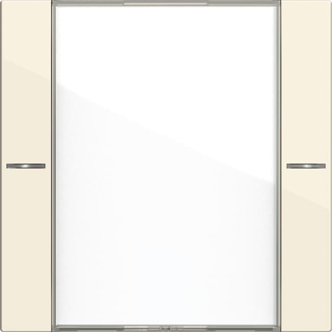 Wippenset 1f BSF Tastsensor4 System 55 Klar/Cremeweiß glänzend 577101