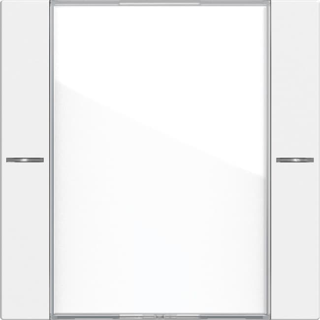Wippenset 1f BSF Tastsensor4 System 55 Klar/Reinweiß seidenmatt 577127